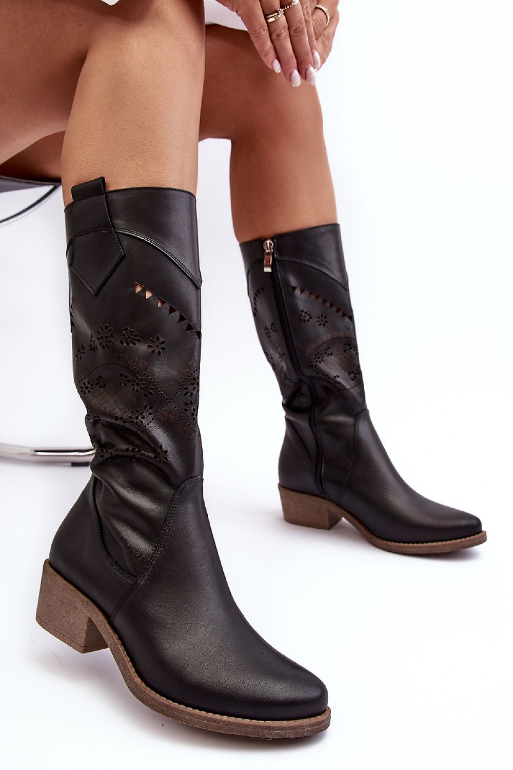Open-work Boots
